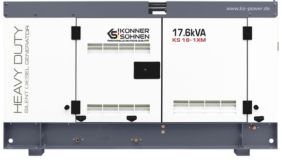 Дизельный генератор Konner&Sohnen KS 18-1XM изображение 3