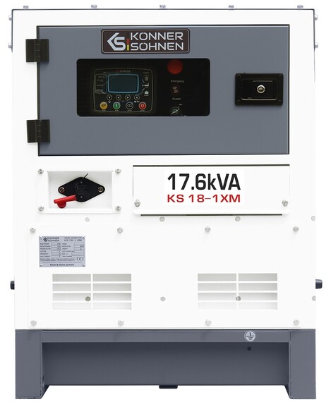 Дизельний генератор Konner&Sohnen KS 18-1XM фото 5