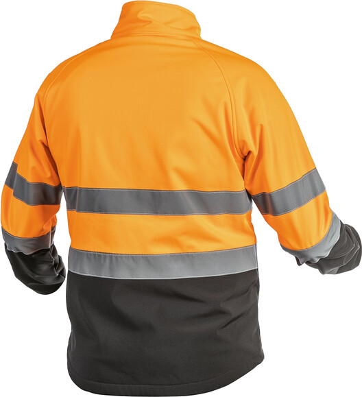 Куртка светоотражающая HOEGERT EXTER Softshell XL (54) (HT5K336-XL) изображение 2