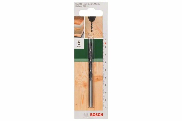Свердло по дереву Bosch 5x50 мм (2609255202) фото 3