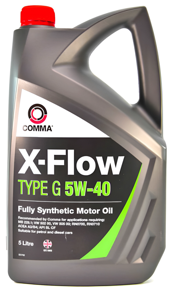 

Моторное масло Comma X-FLOW TYPE G 5W-40, 5 л (XFG5L)