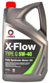 Моторное масло Comma X-FLOW TYPE G 5W-40, 5 л (XFG5L)