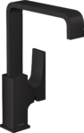 Смеситель для раковины HANSGROHE Metropol, однорычажный, черный матовый (32511670)