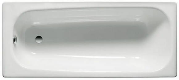 Ванна прямоугольная ROCA CONTESA 170х70 см, с сифоном (A235860000+311537)