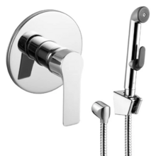 Набір 3 в 1: гігієнічний душ з врізним змішувачем IMPRESE Kucera VR30105Z-BT, змішувач для умивальника 05105 (SET20230920)