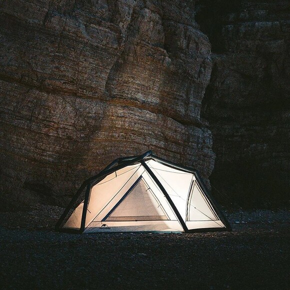 Двухместная палатка надувная Naturehike CNK2300ZP012 (голубая) (6976023924002) изображение 10