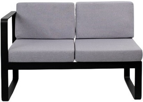 Двомісний диван OXA desire, правий модуль, чорний антрацит (40030004_14_57) фото 4