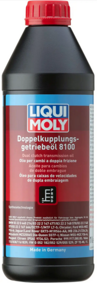 Синтетична трансмісійна олива LIQUI MOLY Dual Clutch Transmission Oil 8100, 1 л (3640)