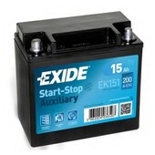 Аккумулятор EXIDE EK151, 15Ah/200A 