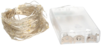 Світлодіодна гірлянда-нитка Devilon, 10 м, 100 л, теплий білий, батарейки 3АА, IP20 (720476)