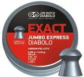 Пули пневматические JSB Exact Jumbo Express, калибр 5.5 мм, 500 шт (1453.05.25)