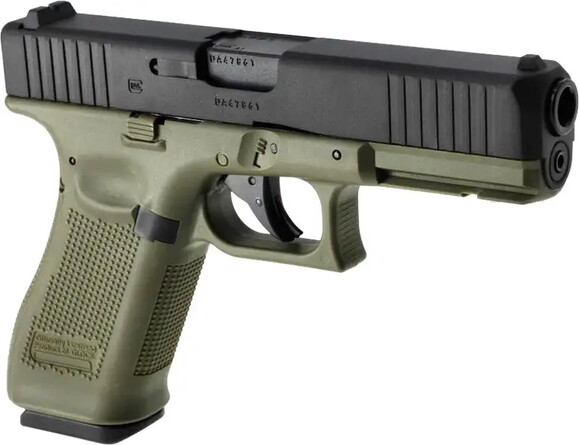 Пневматичний пістолет Umarex Glock 17 Gen5, калібр 4.5 мм, зелений (3986.04.79) фото 4