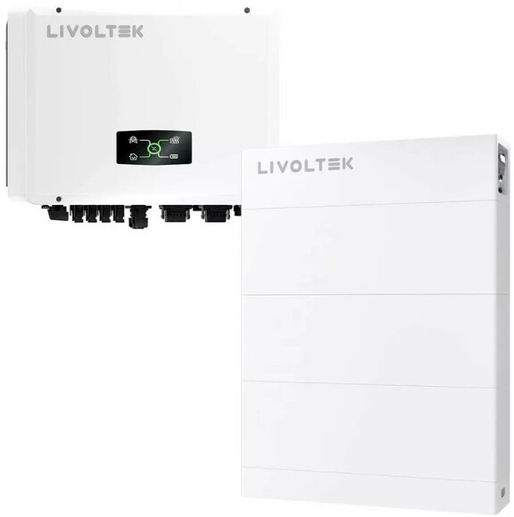 Гибридный инвертор Livoltek All-in-One ESS 3-Phase 30 кВт с АКБ 30 кВт·ч и BMS + ADAPTER (3-Phase 30+30)