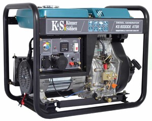 Дизельний генератор Konner&Sohnen KS 8000DE ATSR + Блок автоматики KS ATS 1/45 фото 3