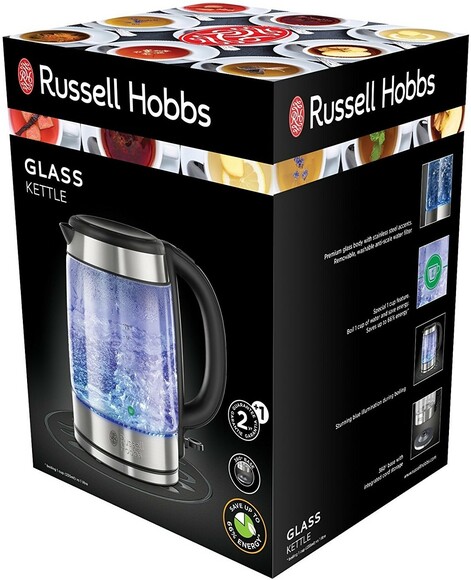 Электрочайник Russell Hobbs Glass (21600-57) изображение 8