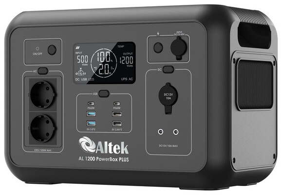 Зарядная станция ALTEK AL 1200 PowerBox PLUS (1008 Вт·ч / 1200 Вт)