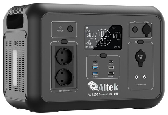 Зарядная станция ALTEK AL 1200 PowerBox PLUS (1008 Вт·ч / 1200 Вт) изображение 3