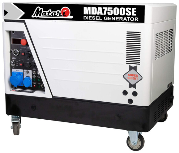 Дизельный генератор Matari MDA7500SE изображение 2