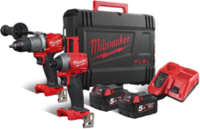 Набор аккумуляторных инструментов Milwaukee M18FPP2A2-502X (4933464268)