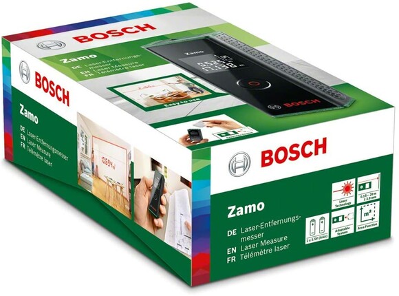 Лазерний далекомір Bosch Zamo III basic (603672700) фото 3