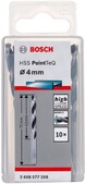 Сверло Bosch 10 HSS PointTeQ 4 мм, 10 шт (2608577208)