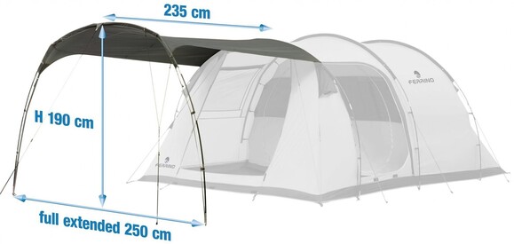 Палатка Ferrino Proxes 4 Advanced Brown (91164HSS) изображение 4