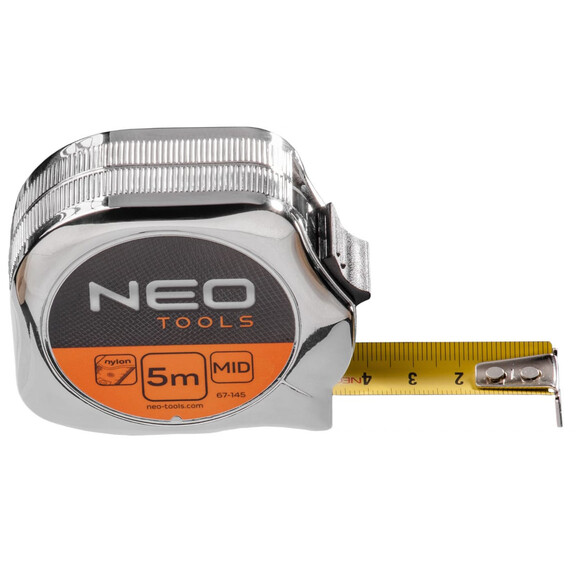 Рулетка Neo Tools 5 мx19 мм (67-145) изображение 2