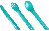 Вилка, ложка, нож Lifeventure Ellipse Cutlery teal (75015)