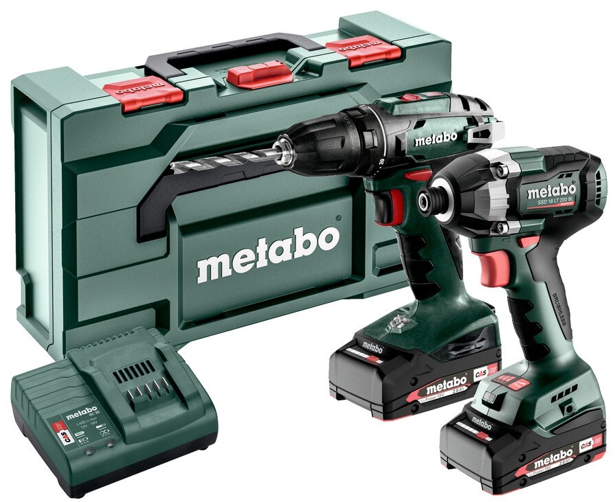 

Комплект аккумуляторных инструментов Metabo COMBO SET 2.8.1 18V (685193000)