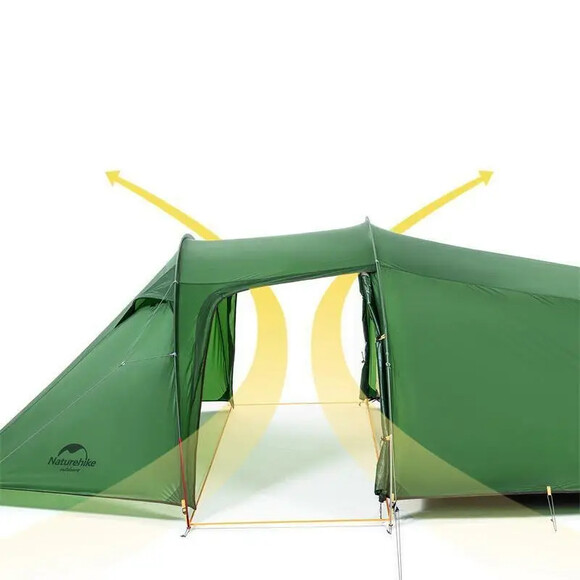 Палатка двухместная с футпринтом Naturehike Opalus NH20ZP001 изображение 2
