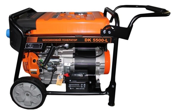 Бензиновый генератор GTM DK5500-L (34042) изображение 11