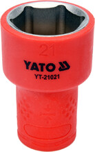 Головка торцевая диэлектрическая Yato 21 мм (YT-21021)
