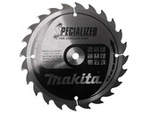 Пильный диск Makita Specialized по дереву 165x10 мм 24T (B-09189)