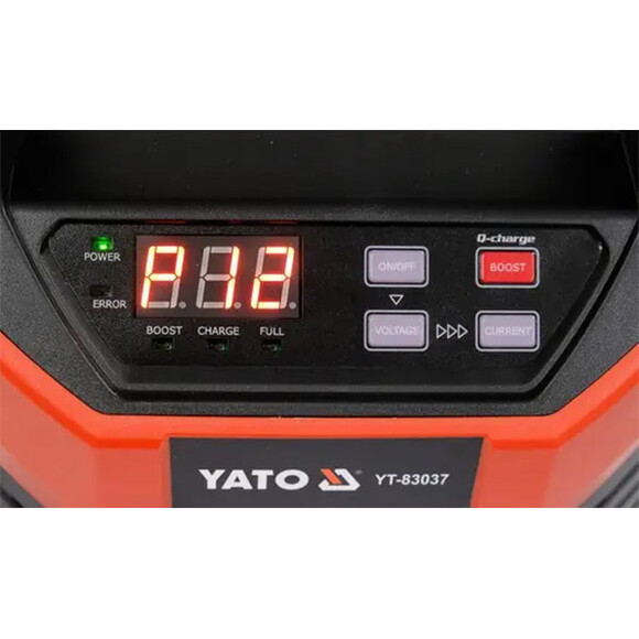 Зарядное устройство YATO YT-83037 изображение 3