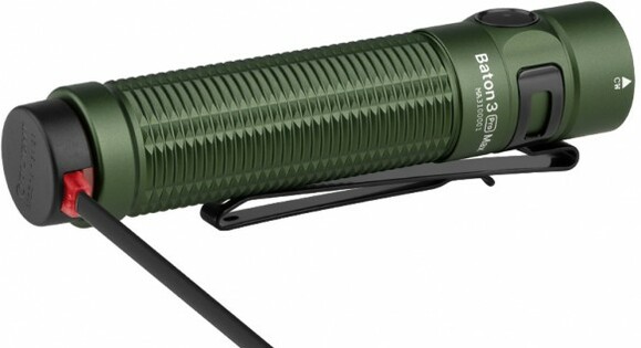 Ліхтар Olight Baton 3 Pro Max OD green (2370.39.14) фото 3