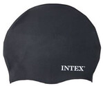 Шапочка для плавання Intex Silicone Swim Cap, чорна (55991-1)