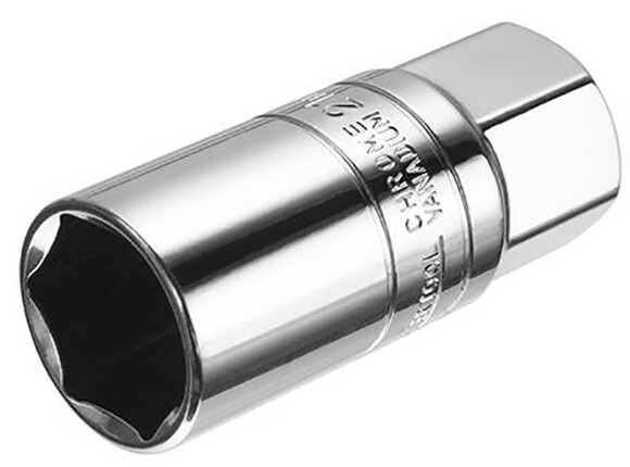 Головка свечная Intertool 1/2", 21x65 мм (ET-0007)