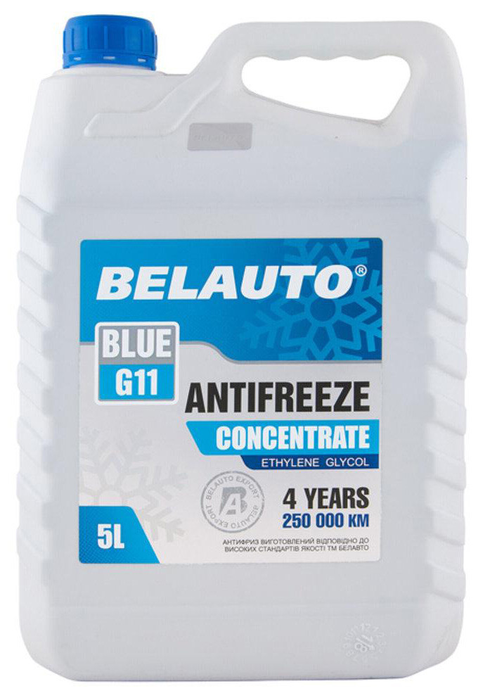 

Антифриз BELAUTO BLUE G11, 5 л (синий) (AF1250)