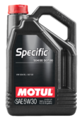 Моторное масло MOTUL Specific 504 00 507 00 SAE 5W30 5 л (106375)