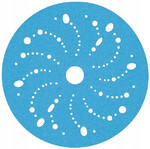 Шлифовальный круг 3M Hookit 325U, 150 мм, P500 (blue) (51382)