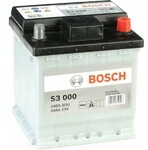 Акумулятор Bosch S3 000, 40Ah/340A (0 092 S30 000)