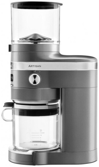 Кофемолка KitchenAid Artisan (серебряный медальон) (5KCG8433EMS) изображение 3