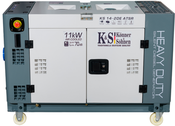 Дизельний генератор Konner&Sohnen KS 14-2DE ATSR фото 2