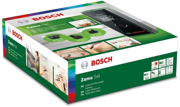 Лазерный дальномер Bosch Zamo III Set (603672701) изображение 2