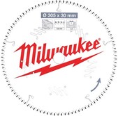 Пильный диск Milwaukee 305x30 мм, 100 зуб (4932471322)