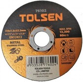 Диск отрезной 115х22.2 мм Tolsen (76102)