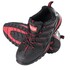 Кросівки робочі шкіряні Lahti Pro р.44 захист підошви і носка чорно-червоні (L3040244)