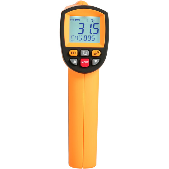Безконтактний інфрачервоний термометр (пірометр) Benetech USB -30-1650°C (GM1651) фото 2