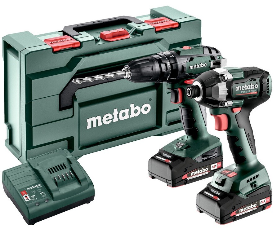 

Комплект аккумуляторных инструментов Metabo COMBO SET 2.8.5 18V (685197000)