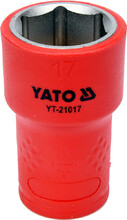 Головка торцева діелектрична Yato 17 мм (YT-21017)
